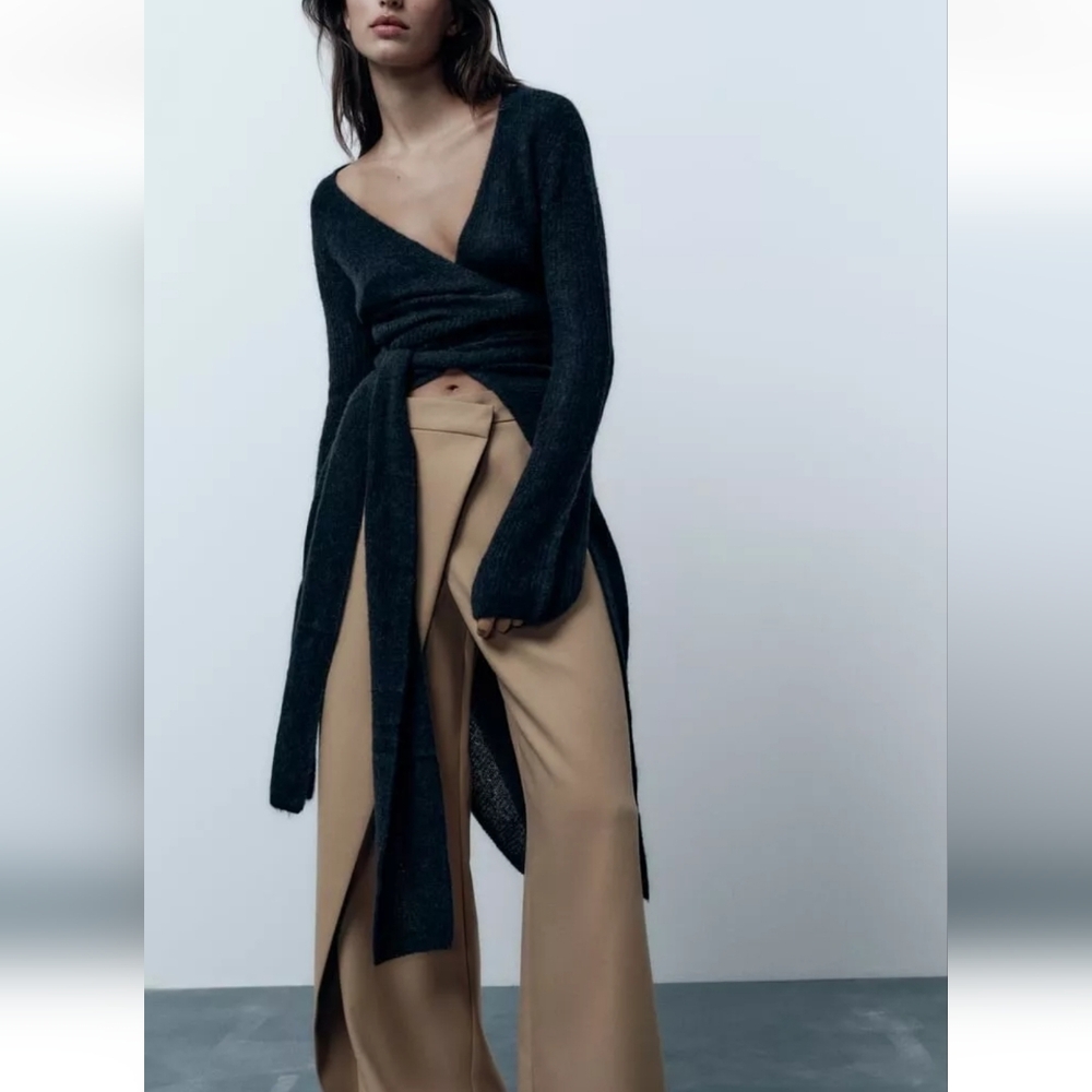 NWT ZARA | $60 Pareo Pants - Picture 4 of 10